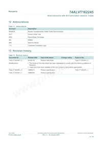 74ALVT162245DL Datasheet Pagina 13