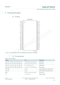 74ALVT16373DL Datasheet Page 3