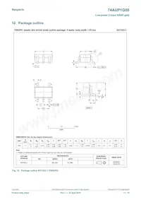 74AUP1G00GN Datasheet Page 11