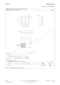 74AUP1G11GF Datasheet Page 15