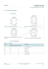 74AUP1G126GN Datasheet Page 3