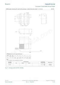 74AUP1G132GS Datasheet Page 14