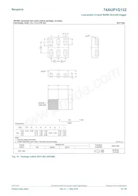 74AUP1G132GS Datasheet Page 16