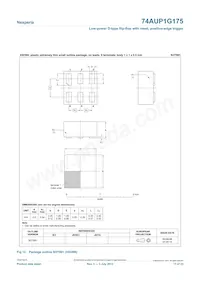 74AUP1G175GN Datasheet Page 17