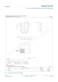 74AUP1G175GN Datasheet Page 19