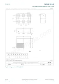 74AUP1G240GN Datasheet Page 14