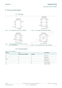74AUP1G32GN Datasheet Page 3