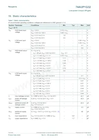 74AUP1G32GN Datasheet Page 5