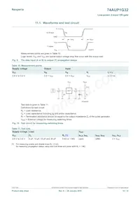 74AUP1G32GN Datasheet Page 10