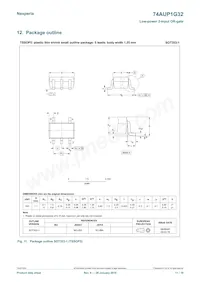 74AUP1G32GN Datasheet Page 11