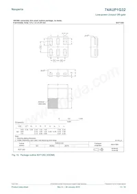 74AUP1G32GN Datasheet Page 15