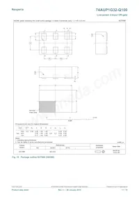 74AUP1G32GW-Q100H Datasheet Pagina 11