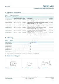 74AUP1G38GN Datasheet Page 2