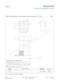 74AUP1G38GN Datasheet Pagina 12