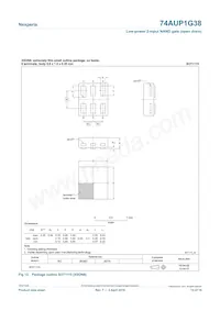 74AUP1G38GN Datasheet Page 13