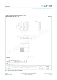 74AUP1G38GN Datasheet Page 14