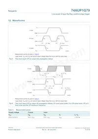 74AUP1G79GN Datasheet Page 12
