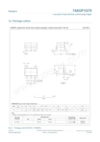 74AUP1G79GN Datasheet Page 14