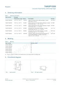 74AUP1G80GS Datasheet Page 2