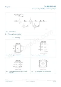 74AUP1G80GS Datasheet Page 3