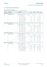 74AUP1G86GN Datasheet Page 8
