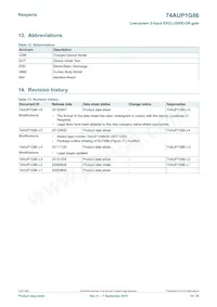 74AUP1G86GN Datasheet Page 18