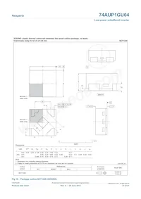 74AUP1GU04GN數據表 頁面 17