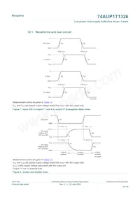 74AUP1T1326GT Datasheet Pagina 19