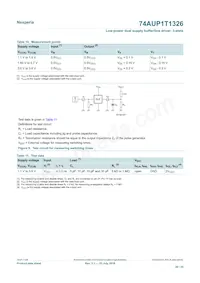 74AUP1T1326GT Datasheet Pagina 20