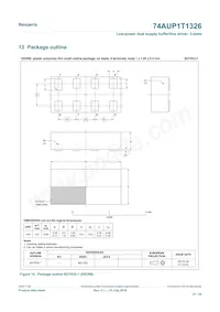 74AUP1T1326GT Datasheet Page 21