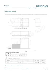 74AUP1T1326GT Datasheet Pagina 21