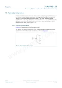 74AUP1Z125GN Datasheet Page 21