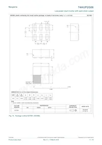 74AUP2G06GN Datasheet Page 11
