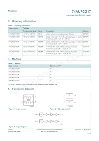 74AUP2G17GN Datasheet Page 2
