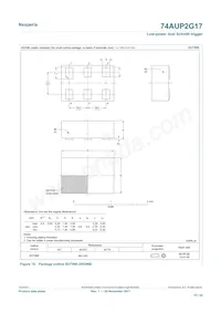 74AUP2G17GN Datasheet Page 15