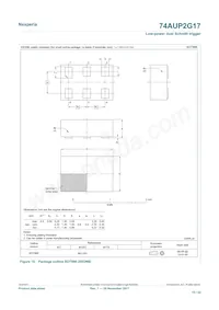 74AUP2G17GN Datasheet Pagina 15