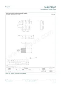 74AUP2G17GN Datasheet Page 18