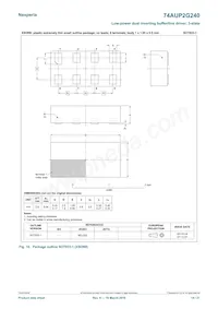 74AUP2G240GD Datasheet Page 14