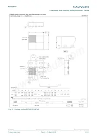 74AUP2G240GD數據表 頁面 16