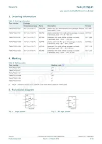 74AUP2G241GD Datasheet Page 2