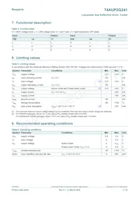 74AUP2G241GD Datasheet Page 4