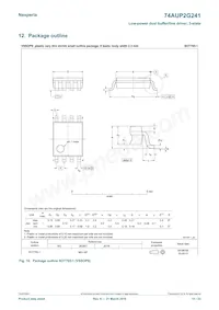 74AUP2G241GD Datasheet Page 15