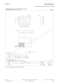 74AUP2G241GD Datasheet Page 20