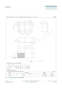 74AUP2G34GN Datasheet Page 12