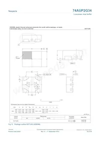 74AUP2G34GN Datasheet Page 16