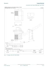 74AUP2G38GD Datasheet Page 12