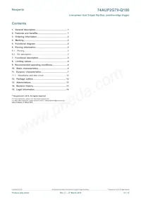 74AUP2G79DC-Q100H Datasheet Pagina 15