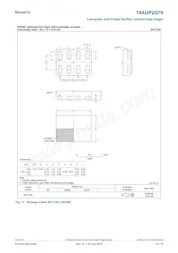 74AUP2G79GD Datasheet Page 16