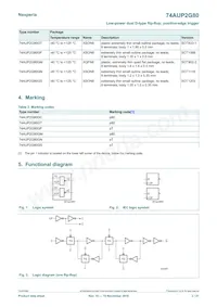 74AUP2G80GD Datasheet Page 2