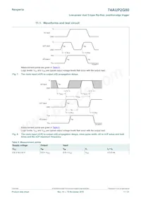74AUP2G80GD Datasheet Page 11